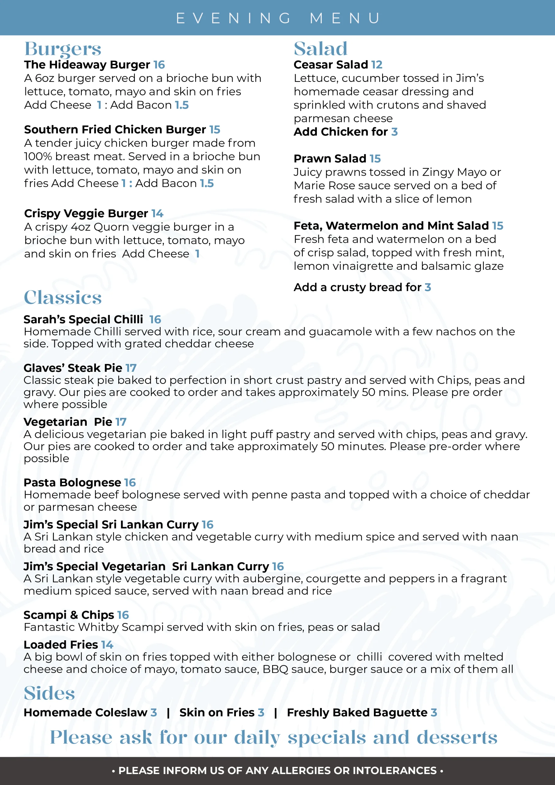 Evening Menu -02